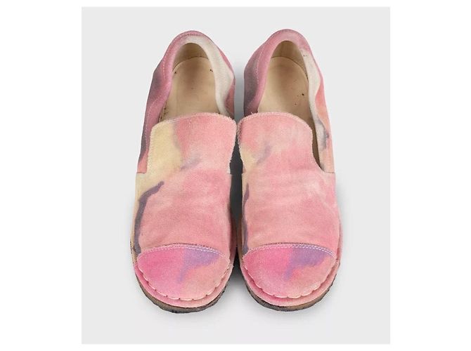 Chanel Pumps aus rosa Wildleder mit ikonischem Logo - Größe 38 Gebraucht - Ansicht 2