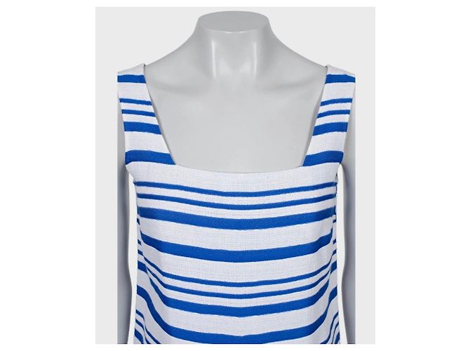 Dolce & Gabbana Chic Gestreiftes A-Linien Mini Kleid NWOT Größe XS gebraucht - Ansicht 4