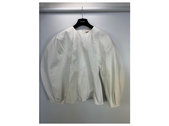 Autre Marque AWAKE MODE Top mangas globo blanco - vista 4
