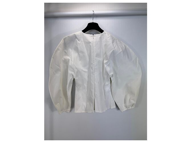 Autre Marque AWAKE MODE Top mangas globo blanco - vista 5
