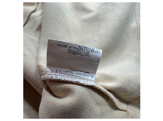 Vestido sin mangas de algodón Burberry - Beige Castaño - vista 4