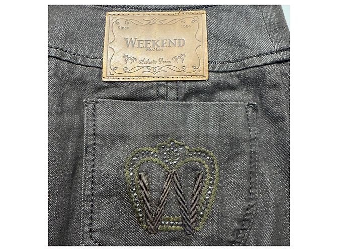 Weekend Max Mara Denimrock Braun - Ansicht 3