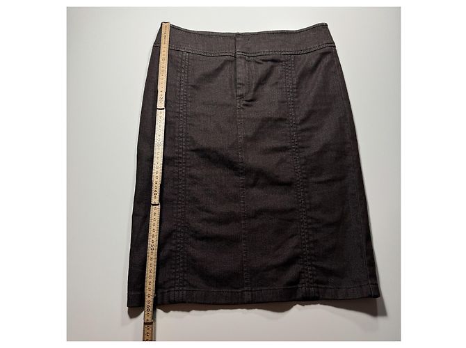 Weekend Max Mara Denimrock Braun - Ansicht 4