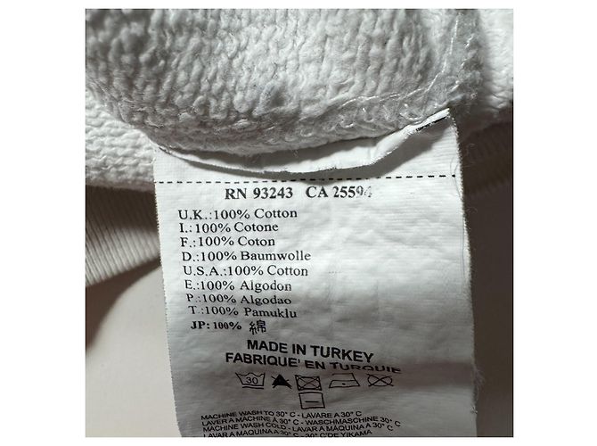 Diesel Sweat à Capuche Graphique Blanc Multicolore - vue 7