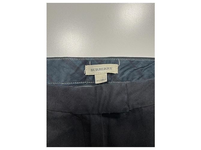 Burberry Pantalon enfant coton noir - vue 3