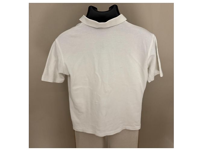 Burberry Polo de algodón blanco - vista 2