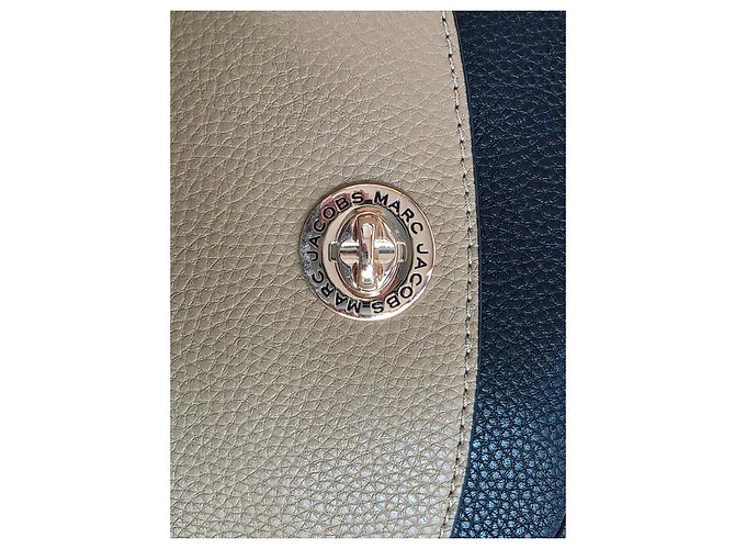 Marc Jacobs Signet Turnlock Multi-Color Leather Camera Bag Brown Black Beige Light brown Gold hardware - view 17