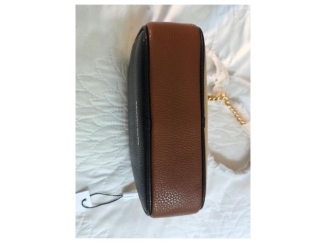 Marc Jacobs Signet Turnlock Multi-Color Leather Camera Bag Brown Black Beige Light brown Gold hardware - view 8