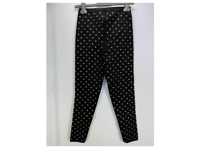 Alexander Wang Leggings con Cristales - Negro - vista 2