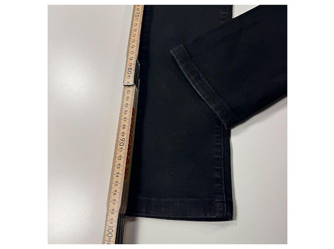 Levi's 721 Vaqueros Skinny de Tiro Alto Negro - vista 6