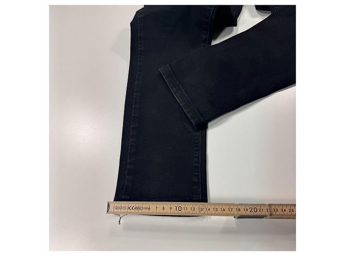 Levi's 721 Vaqueros Skinny de Tiro Alto Negro - vista 8