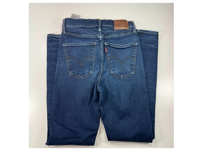 Levi's Mile High Super Skinny Jeans Blu - vista 10