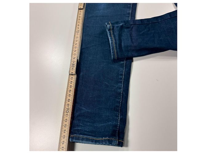 Levi's Mile High Super Skinny Jeans Blu - vista 6
