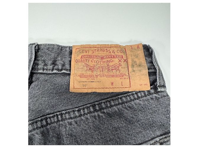 Levi's 501 Original Fit Jeans - Grigio - vista 11