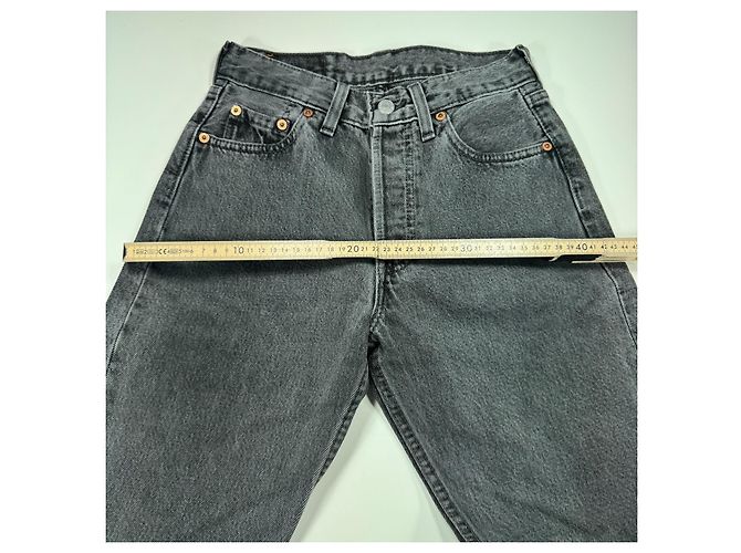Levi's 501 Original Fit Jeans - Grigio - vista 4