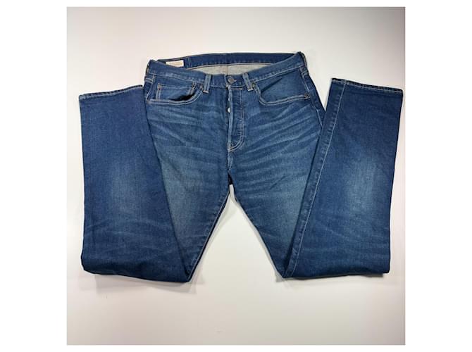 Levi's Premium 501 ST Slim Taper Jeans Blau - Ansicht 10