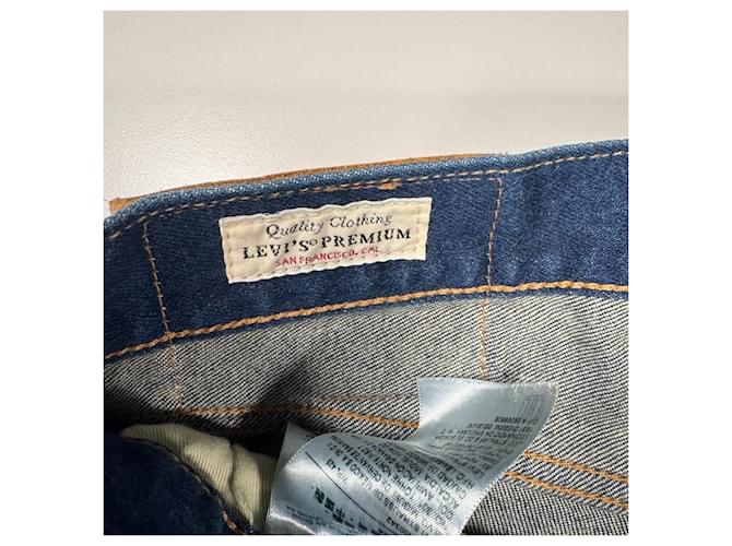 Levi's Premium 501 ST Slim Taper Jeans Blau - Ansicht 12