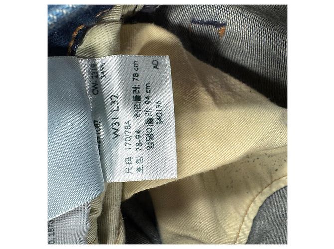 Levi's Premium 501 ST Slim Taper Jeans Blau - Ansicht 16