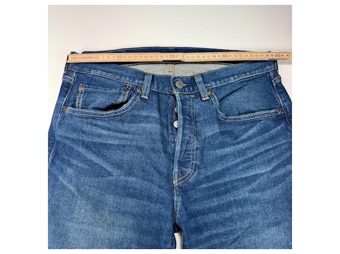 Levi's Premium 501 ST Slim Taper Jeans Blau - Ansicht 3