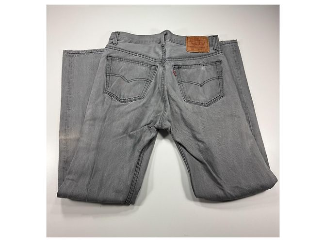 Levi's 501 Jeans Denim Grigio - vista 10