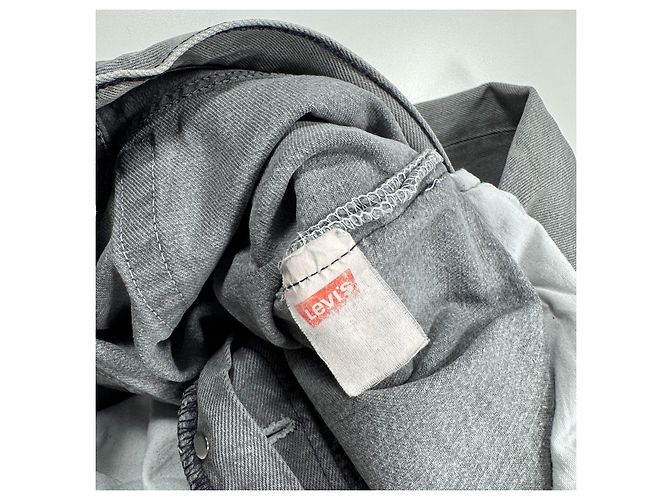 Levi's 501 Jeans Denim Grigio - vista 13