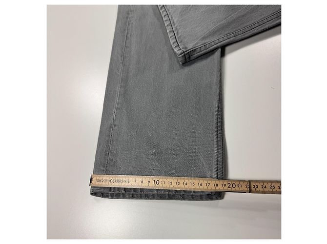 Levi's 501 Jeans Denim Grigio - vista 8