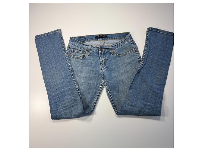 Levi's 524 Too Super Low Jeans Bootcut Blu - vista 10