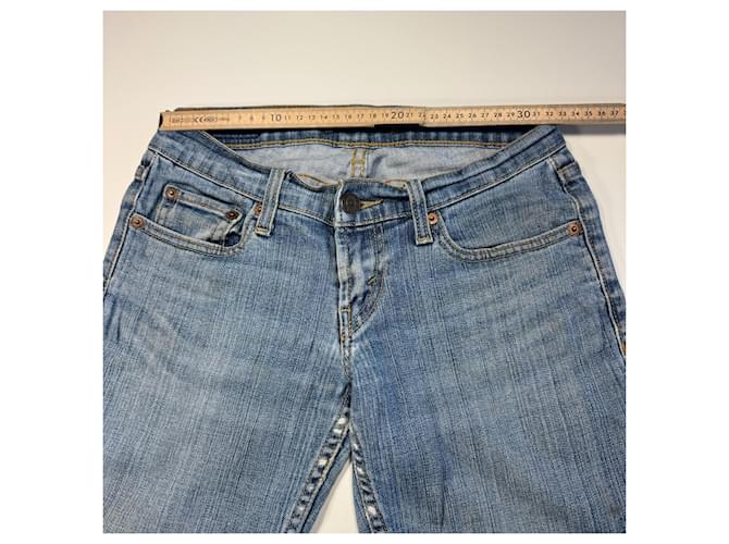 Levi's 524 Too Super Low Jeans Bootcut Blu - vista 3