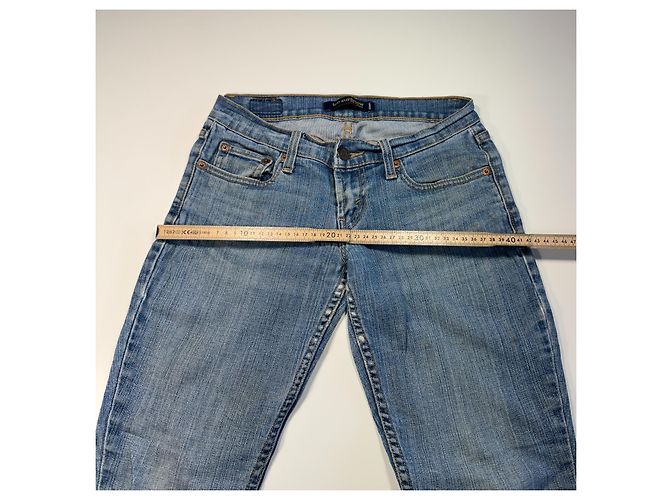 Levi's 524 Too Super Low Jeans Bootcut Blu - vista 4