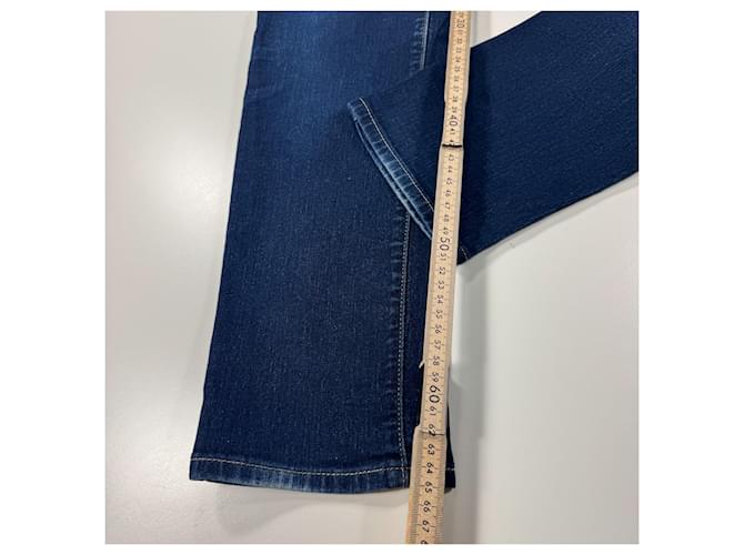 Levi's 724 High Rise Straight Jeans Azul - vista 7