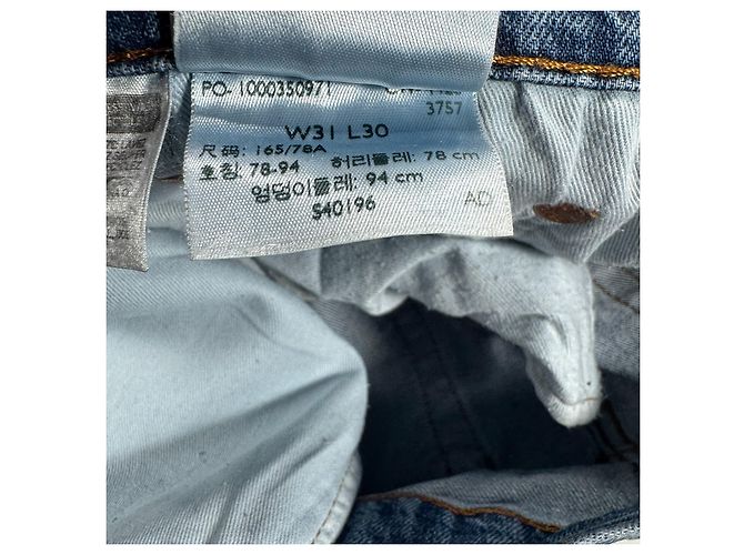 Levi's 510 Skinny Fit Jeans Blu - vista 14