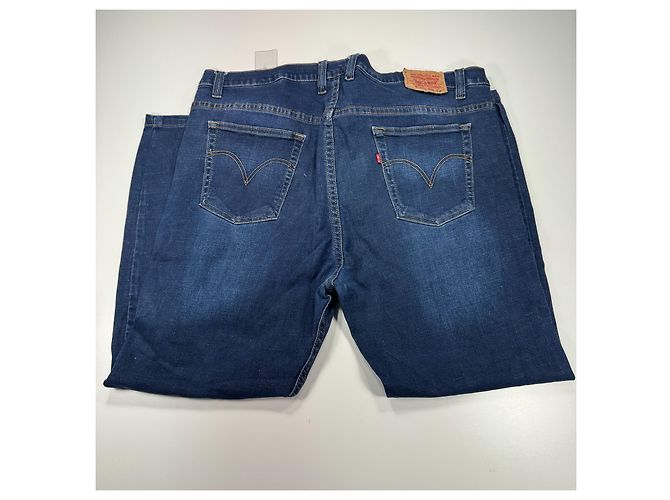 Jeans Levi's 550 Relaxed Fit foderati in flanella Blu - vista 10