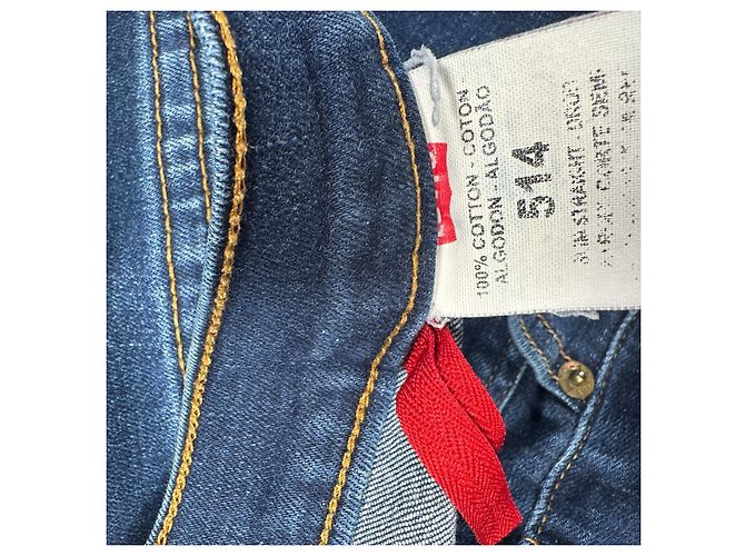 Jeans Levi's 550 Relaxed Fit foderati in flanella Blu - vista 12