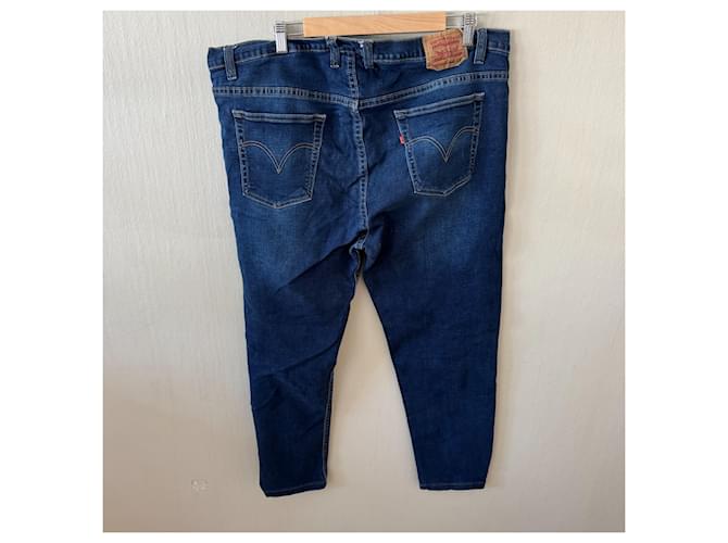 Jeans Levi's 550 Relaxed Fit foderati in flanella Blu - vista 2