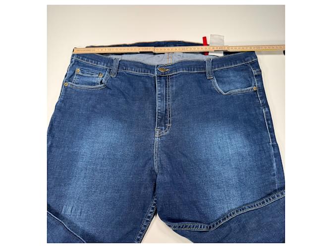 Jeans Levi's 550 Relaxed Fit foderati in flanella Blu - vista 3