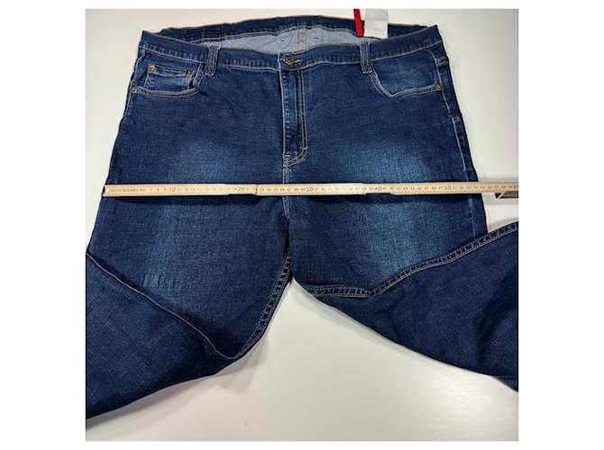 Jeans Levi's 550 Relaxed Fit foderati in flanella Blu - vista 4