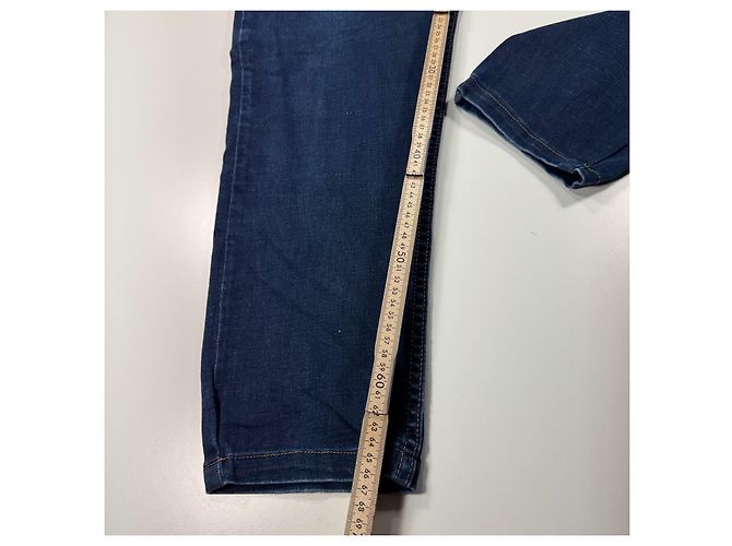Jeans Levi's 550 Relaxed Fit foderati in flanella Blu - vista 7