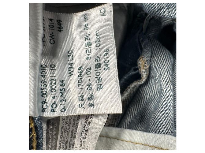 Levi's 559 Jeans Relaxed Fit Blu - vista 14