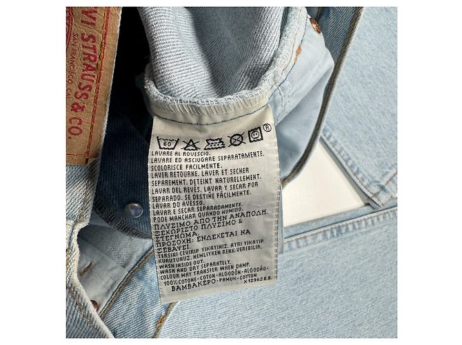 Levi's 522 Jeans Hellblau Denim - Ansicht 12