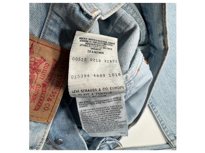 Levi's 522 Jeans Hellblau Denim - Ansicht 13