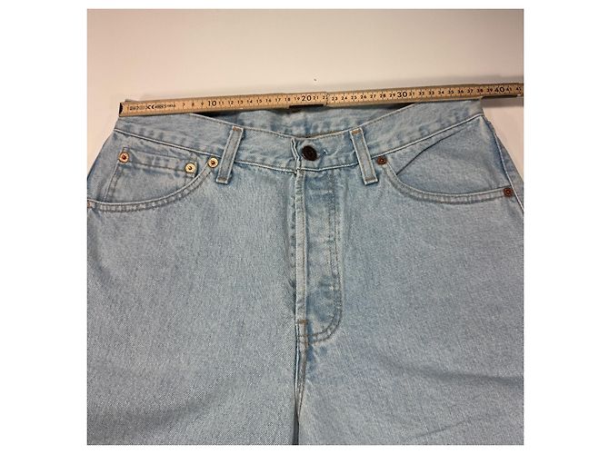 Levi's 522 Jeans Hellblau Denim - Ansicht 3