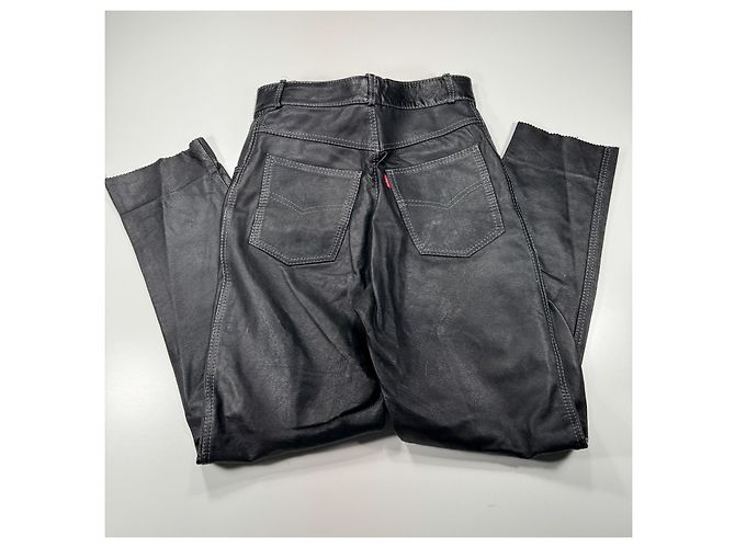 Levi's Lederhose Schwarz - Ansicht 11