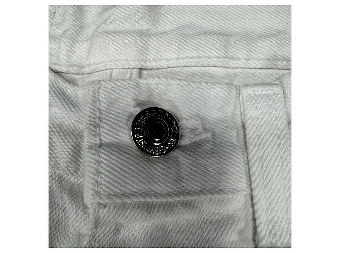 Levi's 501 Jeans Denim Bianco - vista 11