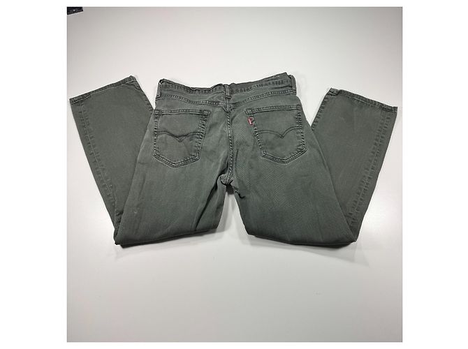 Levi's Premium 511 Slim Fit Jeans da uomo - Verde Army Verde scuro - vista 11