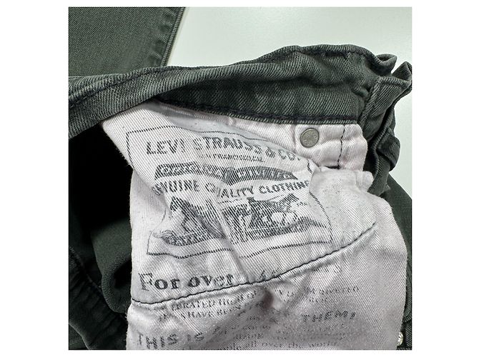 Levi's Premium 511 Slim Fit Jeans da uomo - Verde Army Verde scuro - vista 15