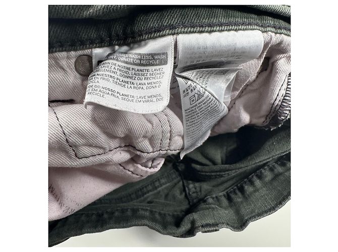 Levi's Premium 511 Slim Fit Jeans da uomo - Verde Army Verde scuro - vista 16