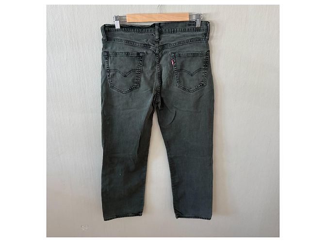 Levi's Premium 511 Slim Fit Jeans da uomo - Verde Army Verde scuro - vista 2