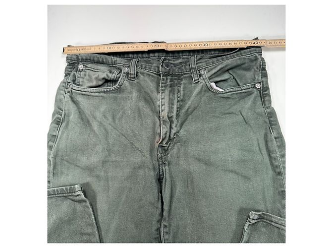 Levi's Premium 511 Slim Fit Jeans da uomo - Verde Army Verde scuro - vista 3