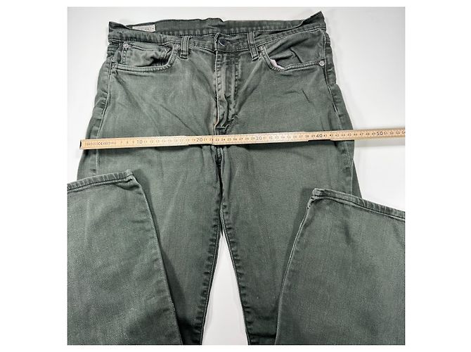 Levi's Premium 511 Slim Fit Jeans da uomo - Verde Army Verde scuro - vista 4
