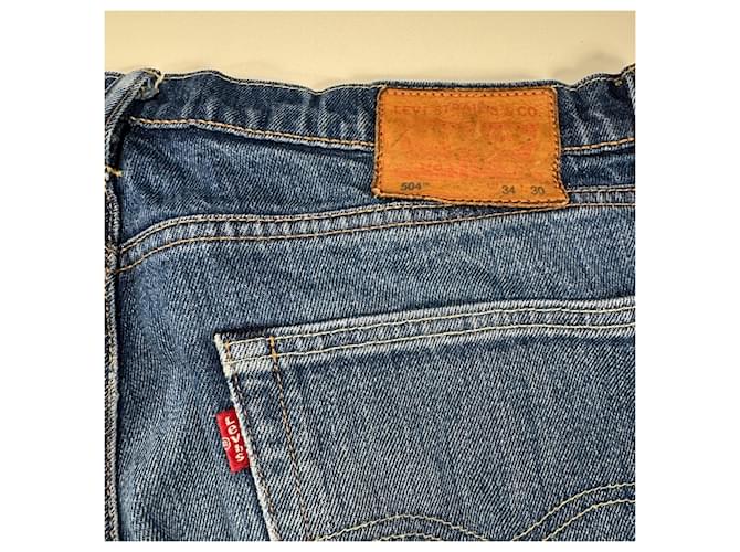 Jeans Levi's 504 Regular Straight Blu - vista 13